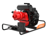 森林消防泵 （离心泵+四级+28HP+双缸四冲程风冷汽油发动机+3.5MPa+380L/min)