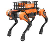 辅助运输四足机器狗 （超级大狗，点足）【自主跟随+载物框】